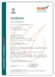 Certyfikat SURE