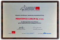 Gazela Biznesu dla Megatem EC-Lublin